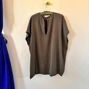 Green American Apparel Tunic Dress